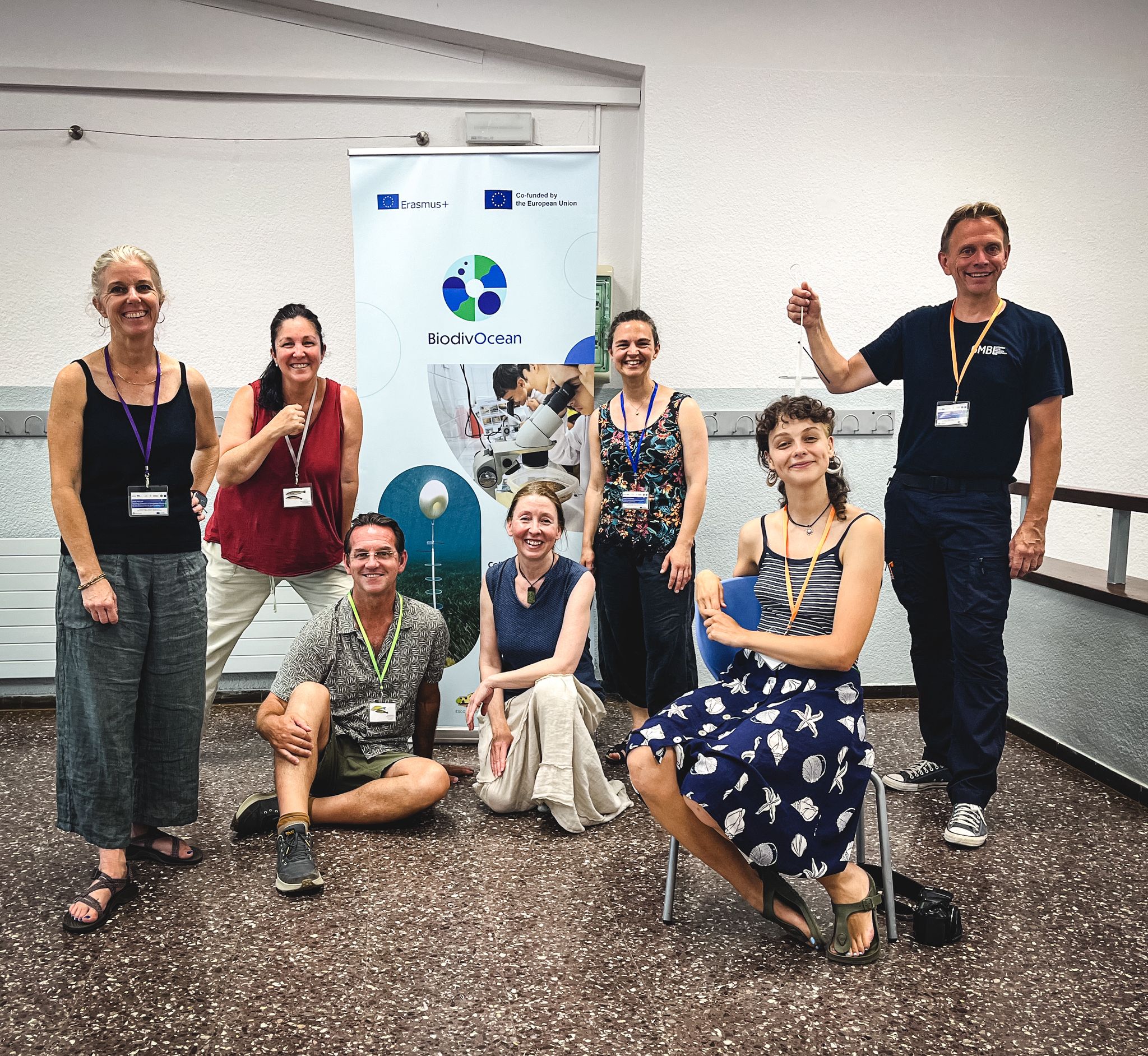 Group Photo of the BiodivOcean Partners